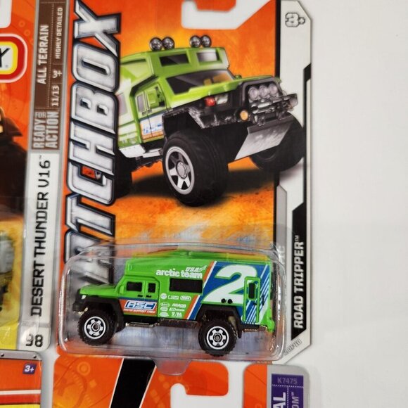 Matchbox Desert Thunder V16 Road Tripper Offroad All Terrain Trucks Diecast Lot - Picture 5 of 15